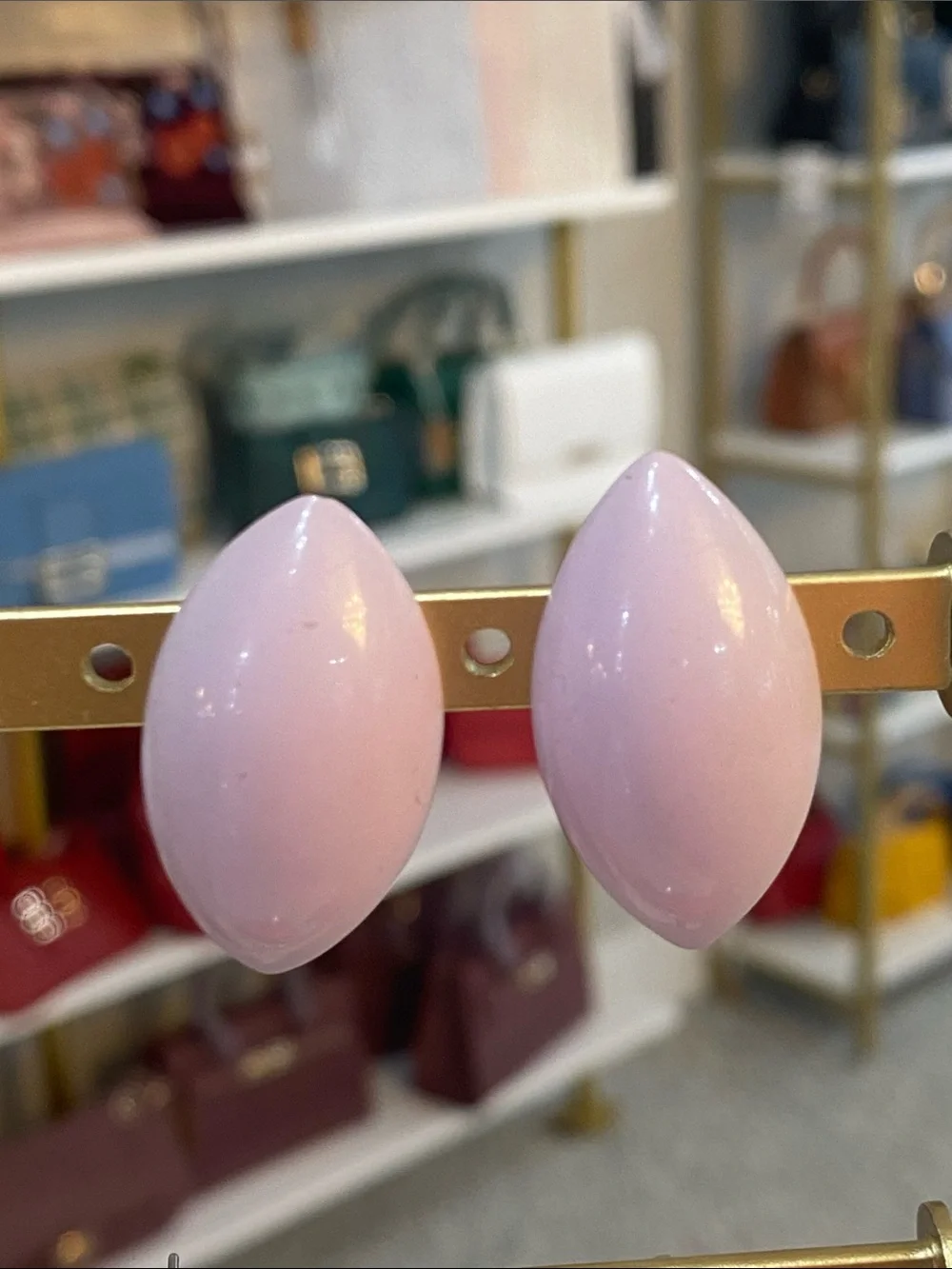 Set of three earrings